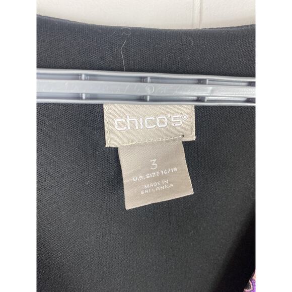 Chico's Purple Maxi Dress Size 3 XL Gypsy Boho Flowy Hippie Summer Fairy - Picture 3 of 6